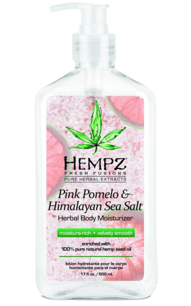 PINK POMELO & HIMALAYAN SEA SALT HERBAL BODY MOISTURIZER Увлажняющее молочко для тела HEMPZ помело и гималайская морская соль Hempz